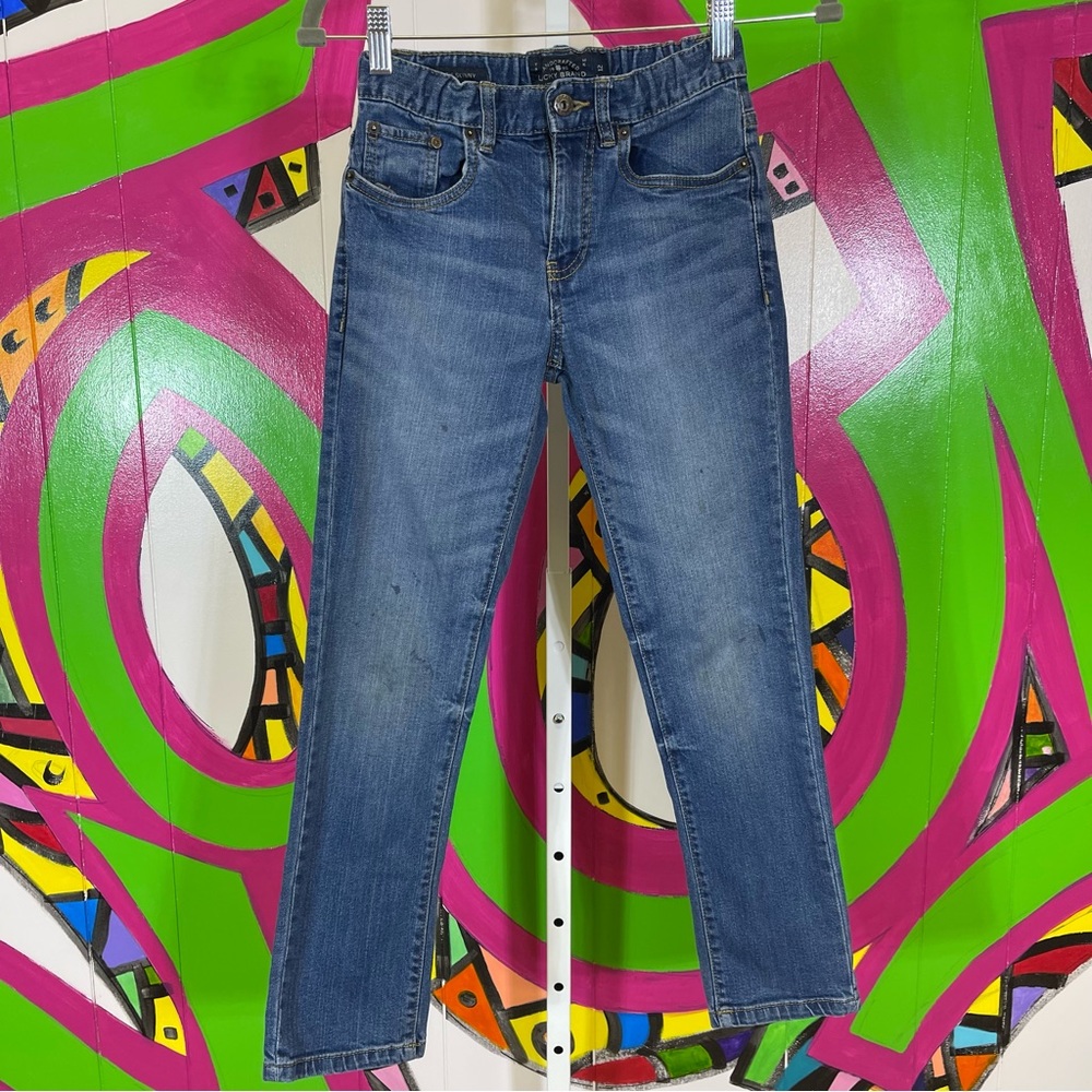 Lucky Brand Authentic Skinny Jeans. Size 12 adjustable waist. Good used cond!